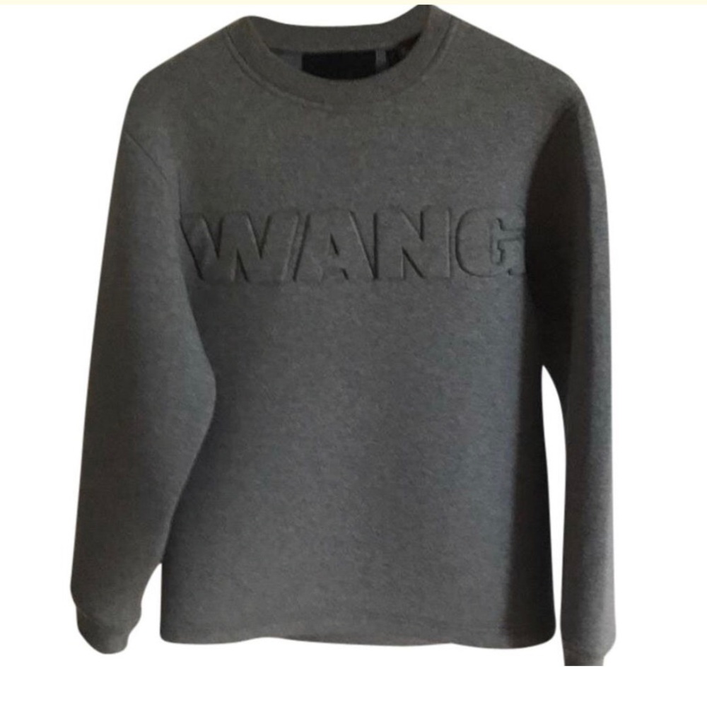 Alexander Wang x HM Collab Grey Sweatshirt.